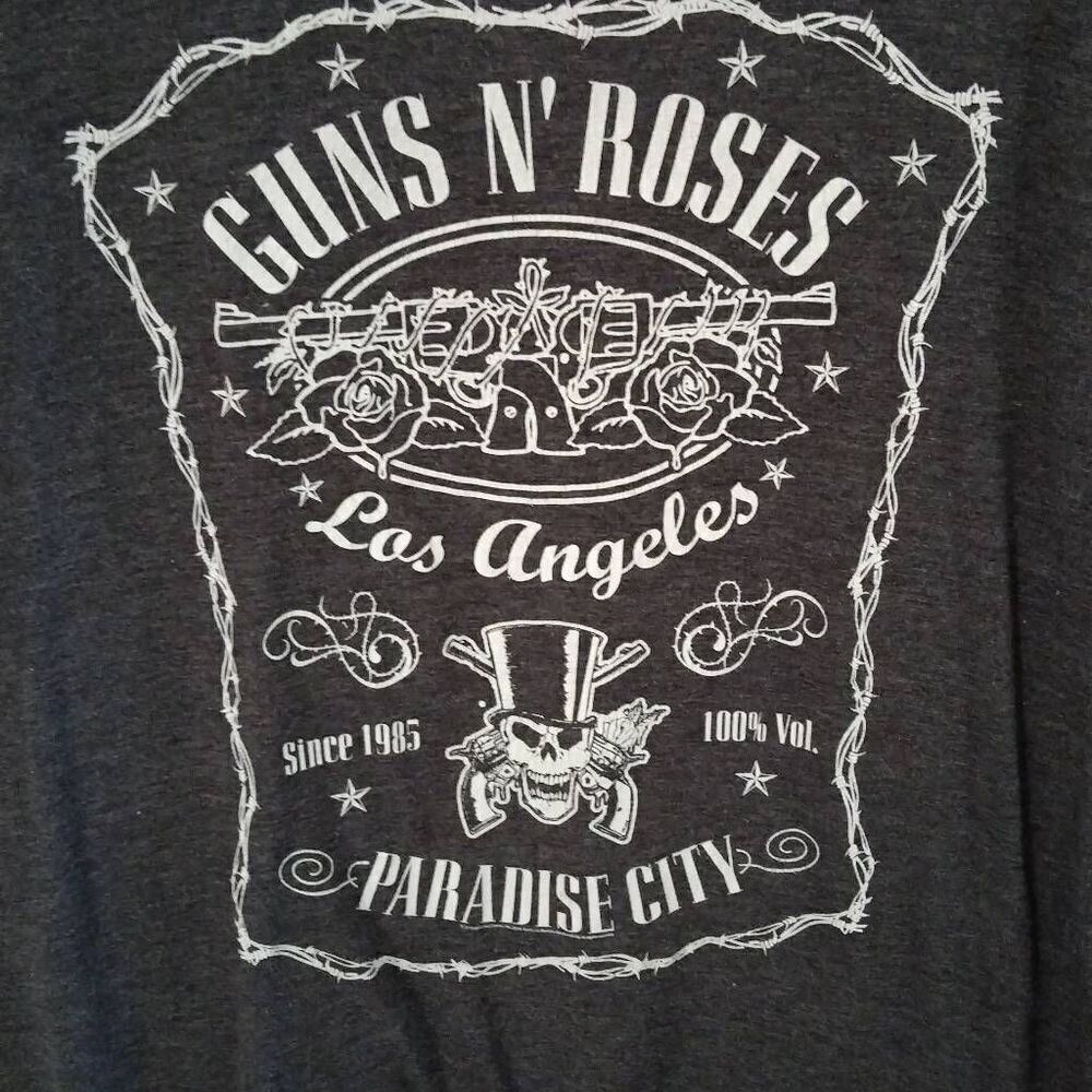 Guns and Roses by Bravado Medium Dark Grey/Blue